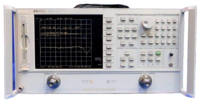 Keysight / Agilent 8722D Network Analyzer, 50 MHz  - 40 GHz